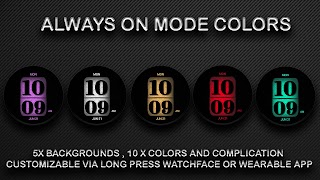 Digital Basic 5  Wear OS 4+ скриншот 4