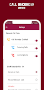 مسجل المكالمات - RecordCalls تصوير الشاشة 5