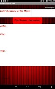 Movie Information Finder पोस्टर
