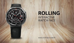 Rolling Watch Face постер