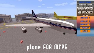 Plane Mod for Minecraft PE ảnh chụp màn hình 2