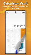 Calculator Lock -Photo Vault,  plakat