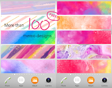 4 Schermata Sticky Memo *Watercolor* 2
