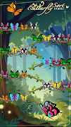 برنامه‌نما Puzzle Butterfly Sort عکس از صفحه