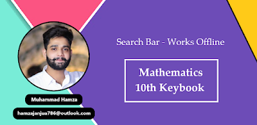10th class math exercise solved key book Cartaz