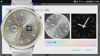 برنامه‌نما Fancy Bubble Watch Face Pack 8 عکس از صفحه