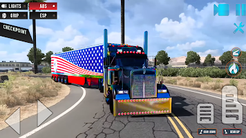 Truck Driving: US Truck Games постер