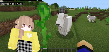 Java Goat Animation Mod Mcpe captura de pantalla 1