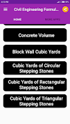 4 Schermata Civil Engineering Formulas
