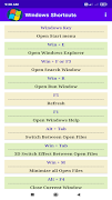 Computer Shortcut Keys screenshot 3