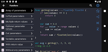 Golang Recipes screenshot 3