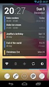 Neat Calendar Widget captura de pantalla 3