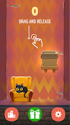 Kitty Jump! - Tap the cat! Hop it into the box! screenshot 1