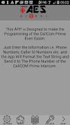 CellCom Prime Programmer captura de pantalla 2