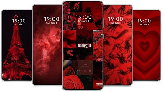 紅色壁紙 截圖 6