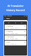 AI Translator syot layar 2