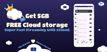 sCloud: 500TB クラウド ストレージ ポスター