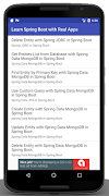 Learn Spring Boot with Real Ap ภาพหน้าจอ 2