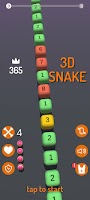 3D Snake Poster
