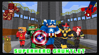 Mod Superheroes Gauntlet Minecraft capture d'écran 5