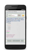 Basic Electrical Quiz (MCQ) captura de pantalla 4