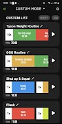 Workout Timer: Pro, Interval captura de pantalla 3