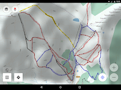 Ski Map Plugin — OsmAnd syot layar 3