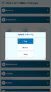 Math Quiz : Math Challenge imagem de tela 1