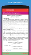 Class 12 Maths captura de pantalla 4