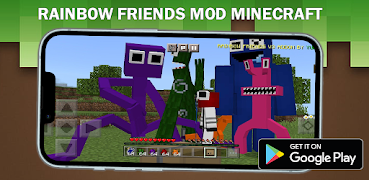 Rainbow Friends for Minecraft screenshot 5