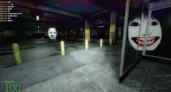 Nextbots Backrooms Mod постер