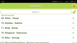 Тушлар таъбири - Tushlar tabiri screenshot 6