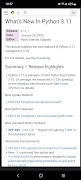 Python 3.11.1 offline docs screenshot 2