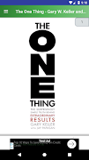 The One Thing โปสเตอร์