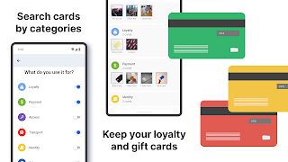 برنامه‌نما Cards - کیف پول موبایل عکس از صفحه