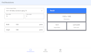 Aspect Ratio Calculator captura de pantalla 3