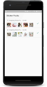 Hedgehog Sticker Pack تصوير الشاشة 1