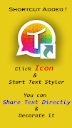 Text Styler پوسٹر