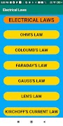 Electrical Engineering Laws capture d'écran 2