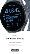 MIMIX illuminate A12 Watchface ภาพหน้าจอ 4