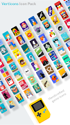 Verticons icon pack - Basic screenshot 3