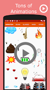 برنامه‌نما Face Video Maker - animated stickers عکس از صفحه