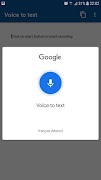 Voice to text screenshot 1