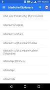 1 Schermata Medicine Dictionary