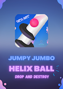 Jumpy Jumbo Helix Ball | Drop And Destroy تصوير الشاشة 6