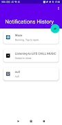 2 Schermata Notifications History