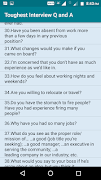 Interview Questions and Answer captura de pantalla 3