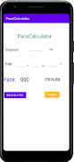 برنامه‌نما PaceCalculator عکس از صفحه