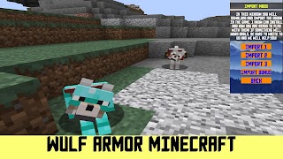 پوستر Wulf Armor Mod for Minecraft