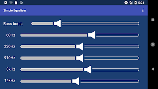 Simple Equalizer screenshot 2